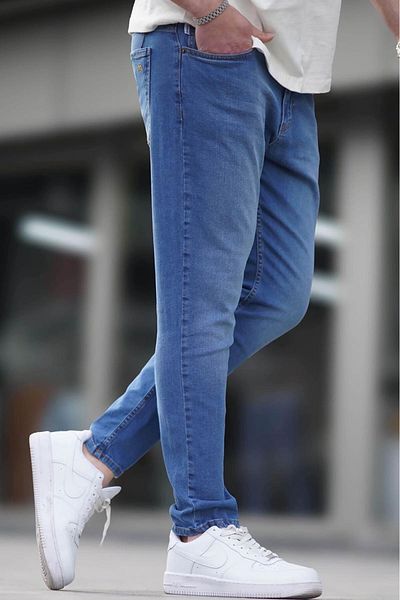 CLASSİCS MEN Ανδρικό τζιν παντελόνι Pause Slim Fit-7046