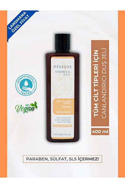Reveuse Çay Ağacı Özü Canlandırıcı Nemlendirici Besleyici Revitalizing E Vita...