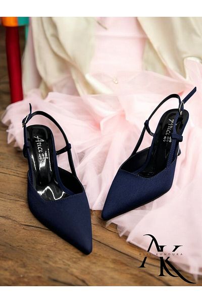 ASİL KUNDURA Zarah Model Women's Comfortable Stylish Heel Shoes