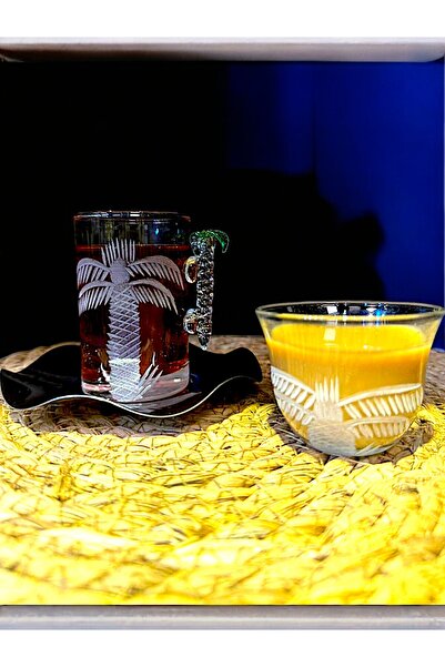 AFİLİ CONSEPT 18 Piece Tea and Coffee Glass Set