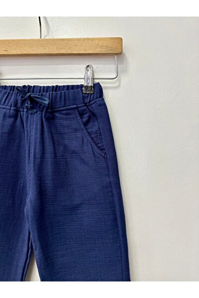 rois ÇOCUK MÜSLİN LACİVERT PANTOLON