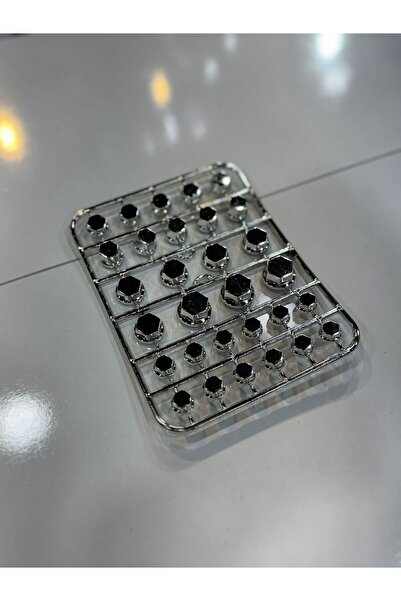 Doğuş Motosiklet Vida Somun Cıvata Kapağı- Silver