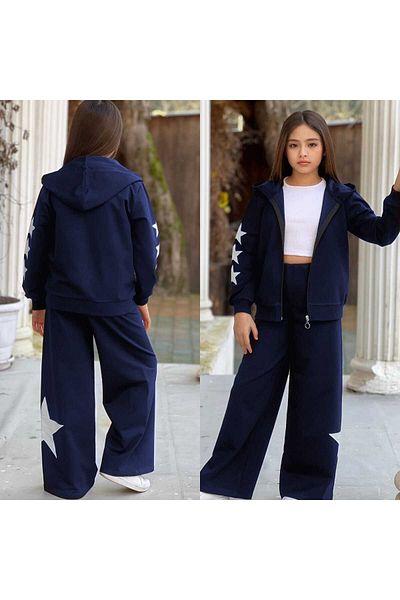 ipekkids Silk Kids Girl's Clothes Star 3 Piece Suit