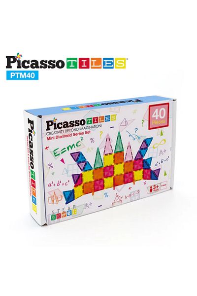 Picasso Magnetic Mini Diamond Building 40-Pieces