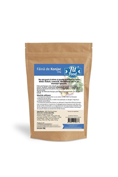 Konjac Ketojenik, dukan, Konjac Unu Gün boyu tok hissettirir (100gr)