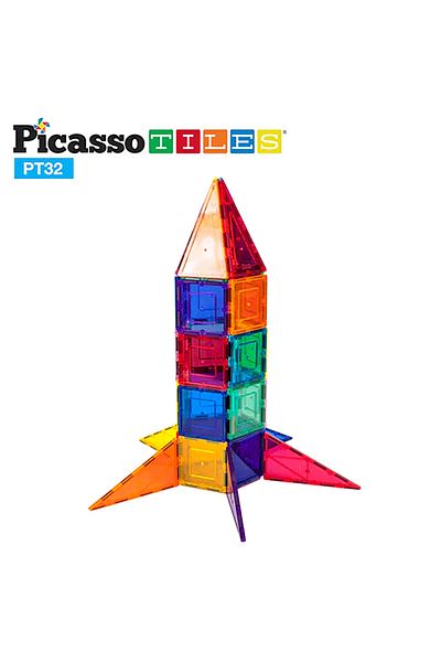 Picasso Magnetic Rocket Booster 32-Pieces