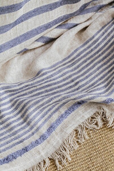 Apricitas HOME Double Brulee Denim Linen Bedspread Set