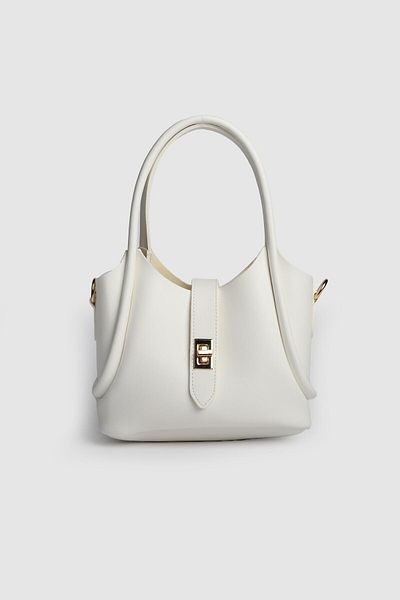 La La'Graccio Paris La'Graccio Paris Women's Beca Hand And Strap Bag White