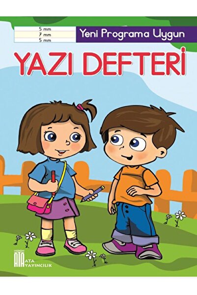 Ata Yayıncılık 1.sınıf Klavuz Çizgili Yazı Defteri 2 Adet Büyük Boy Satırlar ...