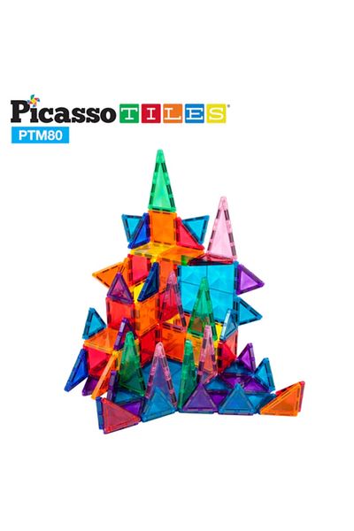 Picasso Magnetic Mini Diamond Building 80-Pieces