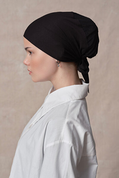 Qef Black Silicone Seamless Bonnet