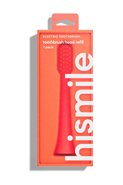 Hismile Electric Toothbrush Head Refills - Bright Red (1pk)