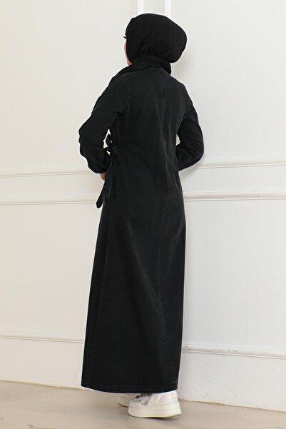 Modamihram Smoked Jeans Ferace - Side Tie, Button 19361