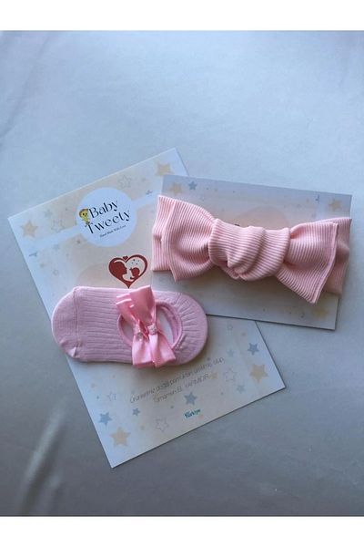 Baby Tweety جوارب راقصة الباليه للأطفال مصنوعة يدويًا مع إكسسوارات خاصة