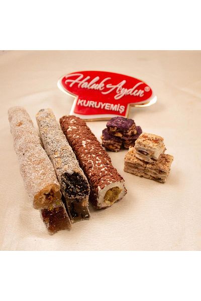 HALUK AYDIN KURUYEMİŞ Haluk Aydın Nuts Gourmet Mixed Turkish Delight 1300 Gr