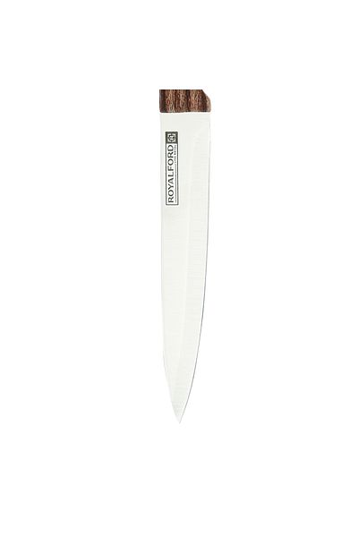 ROYALFORD RF9663 5" Utility Knife with Wooden Finish Handle