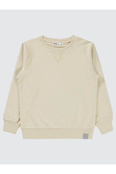 Civil Boys Men's Sweatshirt 6-9 Years Stone Color