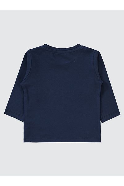 Civil Baby 6-18 Months Baby Boy Navy Blue Sweatshirt