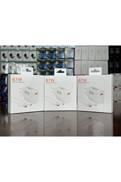 Milano Type-c 67 Watt Hızlı Turbo Şarj Seti Adaptör + Kablo