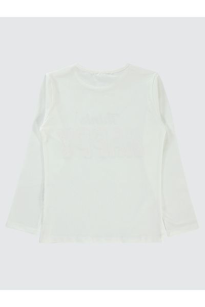 Civil Girls 6-9 Years Girl's Ecru Sweatshirt