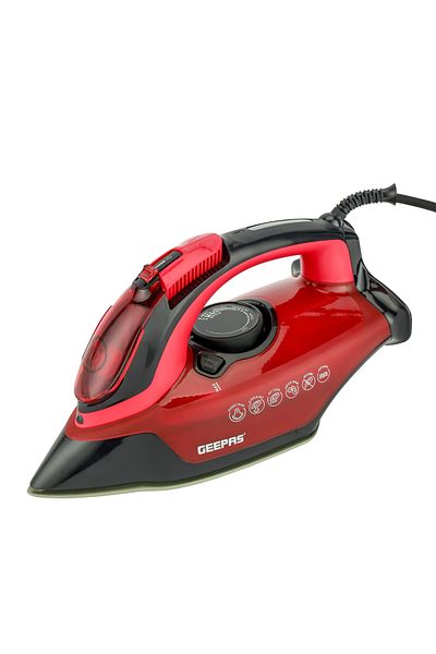 Geepas Ceramic Steam Iron- 350 ml Water Tank, 3100 W Power