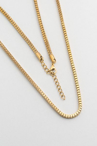 So CHIC... Cube Model Steel Men's Necklace