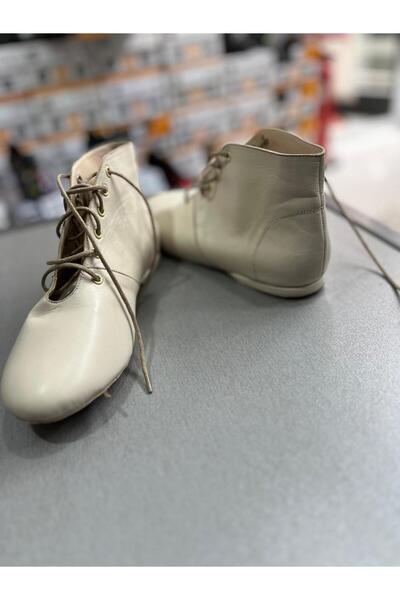 SUNA حذاء رقص جاز من الجلد باللون الكريمي TANGO-SALSA-SWING-SOLO-