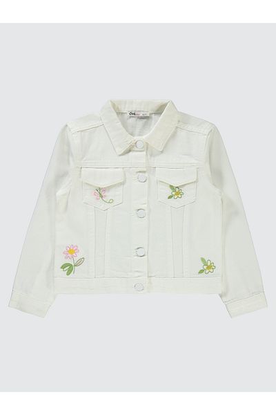 Civil Girls White Girl's Jacket 6-9 Years