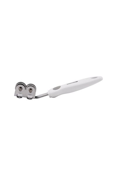 ROYALFORD Knife Sharpener - Ergonomic Handle, Stainless Steel