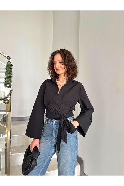Butik Cămașă cu mâneci largi