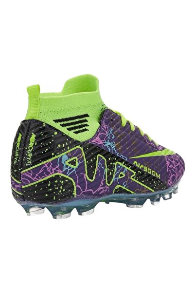 Nilo Giyim ve Ayakkabi Ankle High Top Unisex Football Boots with Socks