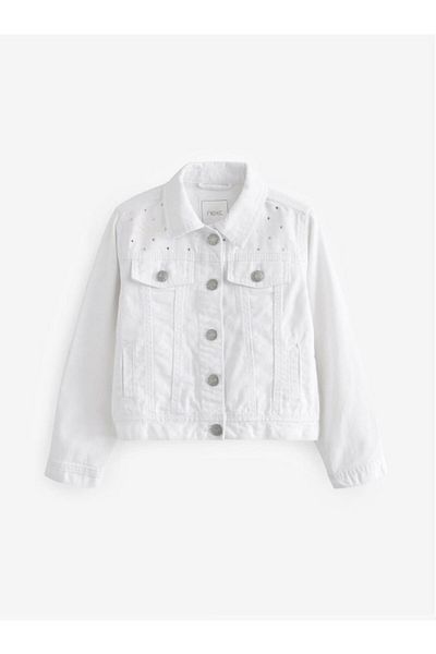 Next White Denim Jacket