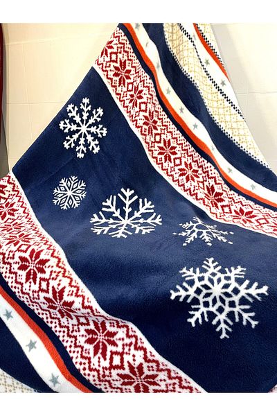 Seslim Acrylic Woven Single Plush Heating Butler Blanket