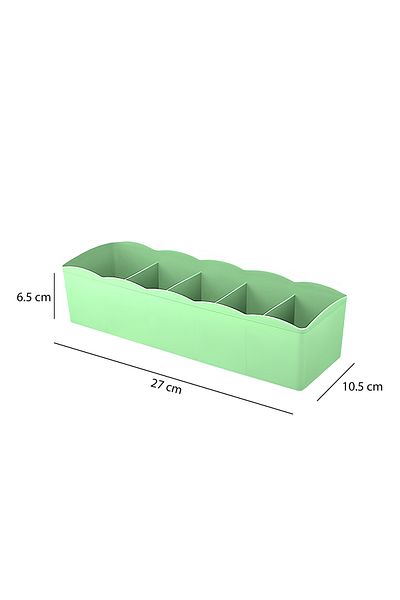 HOMİNG Homing 5 Compartment Socks Organizer Drawer Organizer