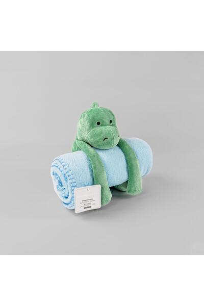 Bumble & Bird - Snuggle Buddy Baby Fleece Blanket with Travel Toy - Dino (Exclusive)