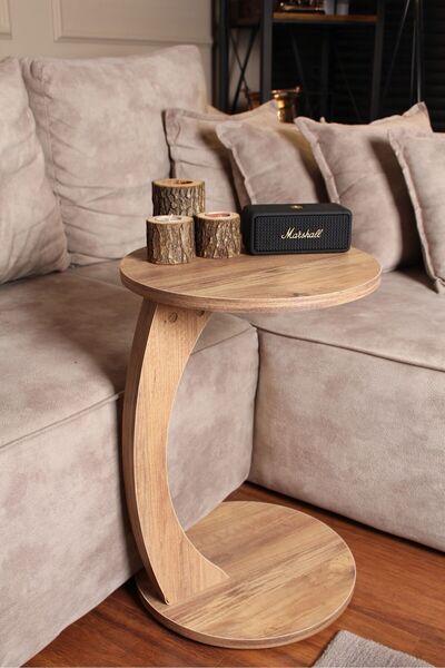 USTAELİ Tekerlekli C Sehpa , Atlantik Çam Yan Sehpa, Zigon Sehpa, Servis Sehp...