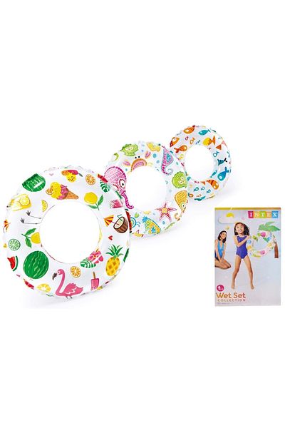Intex 51 cm Printed Bagel for 3-6 Years
