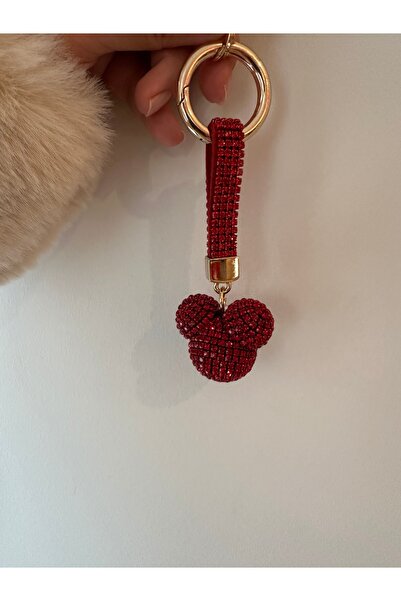 Milena Designer Store Milena Istanbul Stone Mickey Bag Charm / Keychain / Car Ornament
