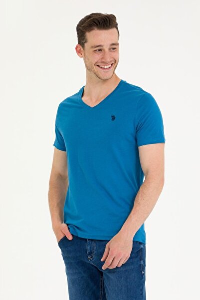 U.S. Polo Assn. Erkek Basic  V-yaka T-shirt