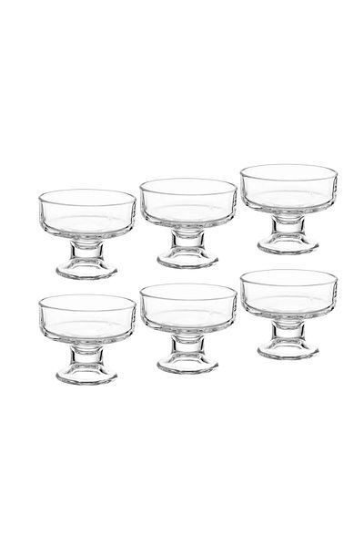 Dania Glass yogurt set, 6 pieces