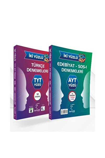 Karekök Yayınları Karekök Yayınları Tyt Ayt Türkçe-Edebiyat Sos-1 İki Yüzlü D...