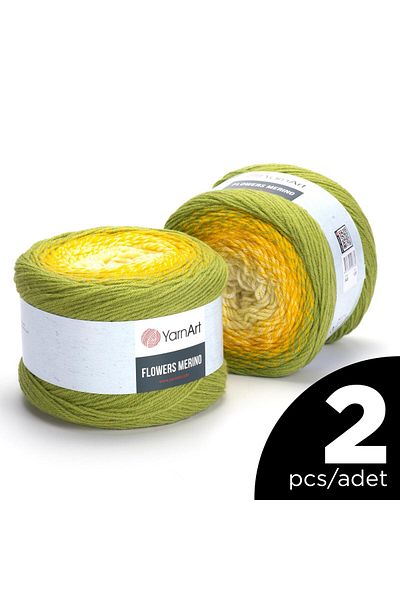Yarnart ΛΟΥΛΟΥΔΙΑ ΝΗΜΑΤΑ ΠΛΕΚΤΟΣ ΜΕΡΙΝΟ - 549 - ΣΥΣΚΕΥΑΣΙΑ 2 ΤΕΜΑΧΙΩΝ