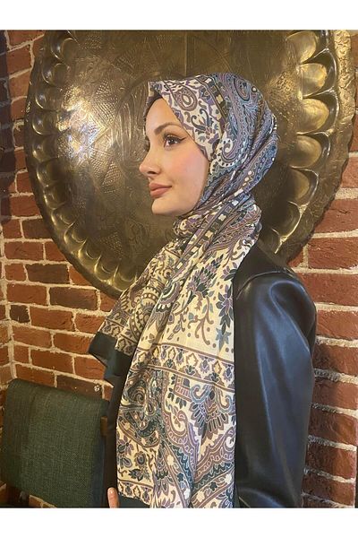 nehir eşarp Etro Pattern Air Conditioning Soft Shawl 70X180 cm