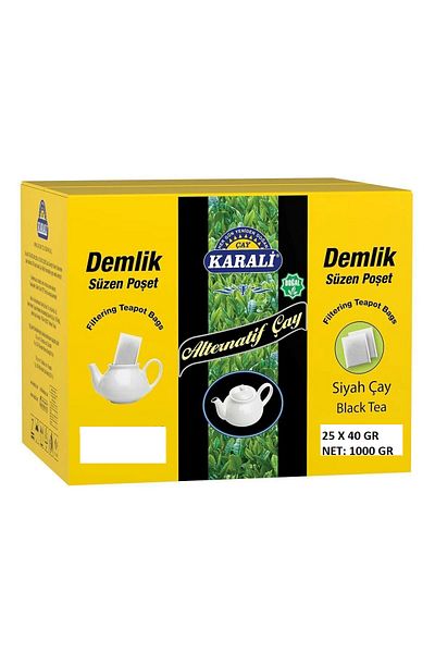 Karali Çay 1 kg Capacity Karali Alternative Teapot Bag
