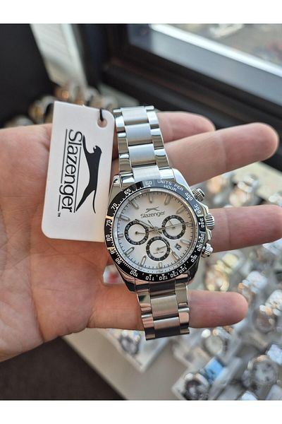 Slazenger Men Wrist Watch Sl.09.2512.2.01 - Active Functions & 2 Years Warranty