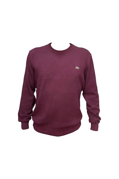 Lacoste Men's Burgundy Knitwear