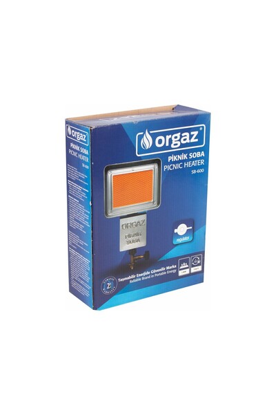 Orgaz PİKNİK SOBASI DEDANTÖRLÜ DAR MUSLUK SB-600D
