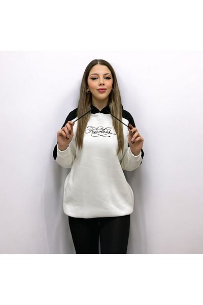 NEWCO SWEATSHIRT CU GLUGĂ CU 3 șuvițe