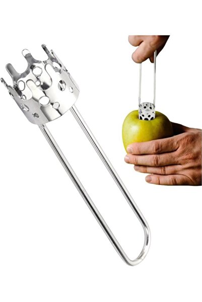 Nirnisa 16x4 cm Çelik Dolmalık Biber Kabak Oyucu Patlıcan Dolması Oyacağı Seb...