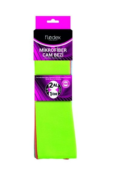 FLODEX Glass Cleaning Cloth Microfiber